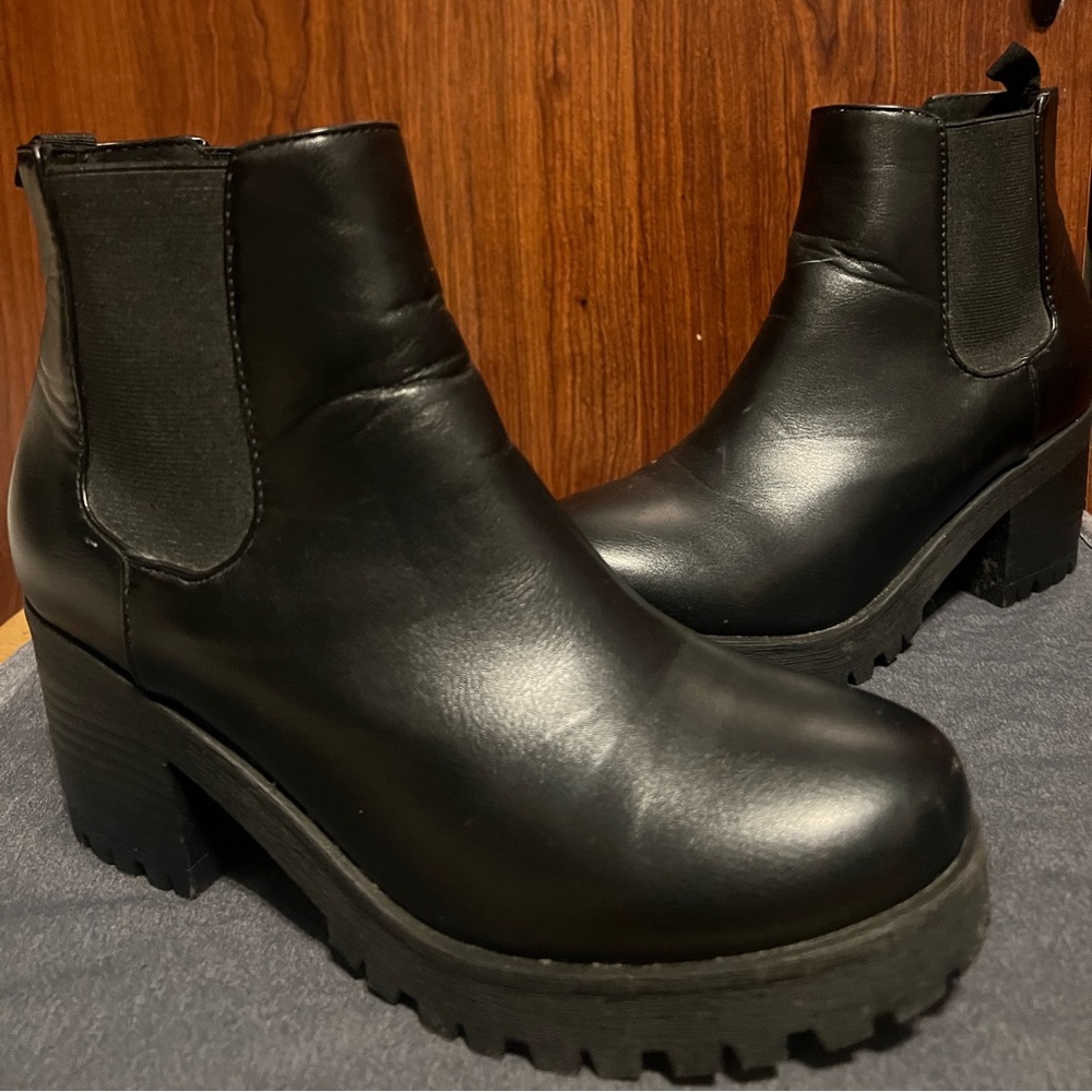 Black booties